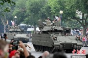 四柱排盘美国纪念陆军成立250周年阅兵仪式在华盛顿举行